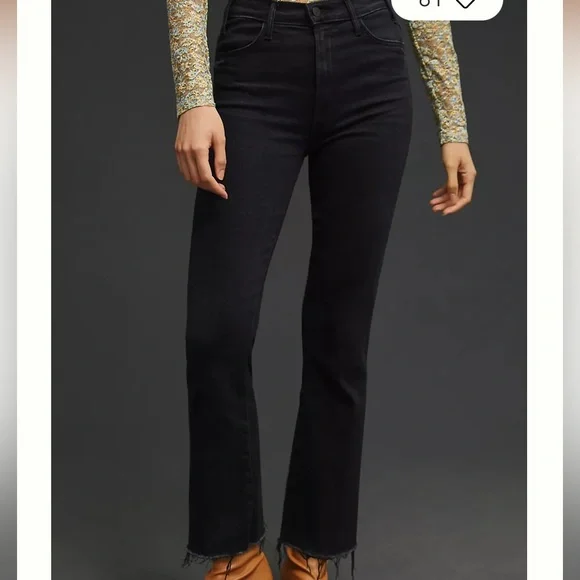 Mother The Hustler Ankle Fray Encounters Black Anthropology New $238- 24/25 - Picture 4 of 15